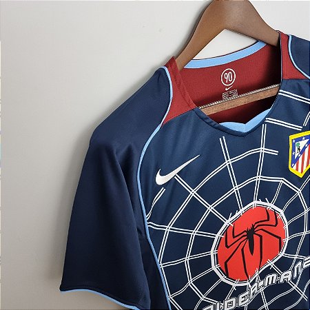 Camisa Atlético de Madrid Away 04/05  - Versão Retro