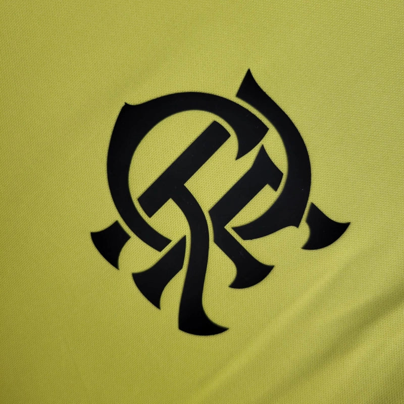Camisa Flamengo Treino 24/25 - Amarelo - Lançamento
