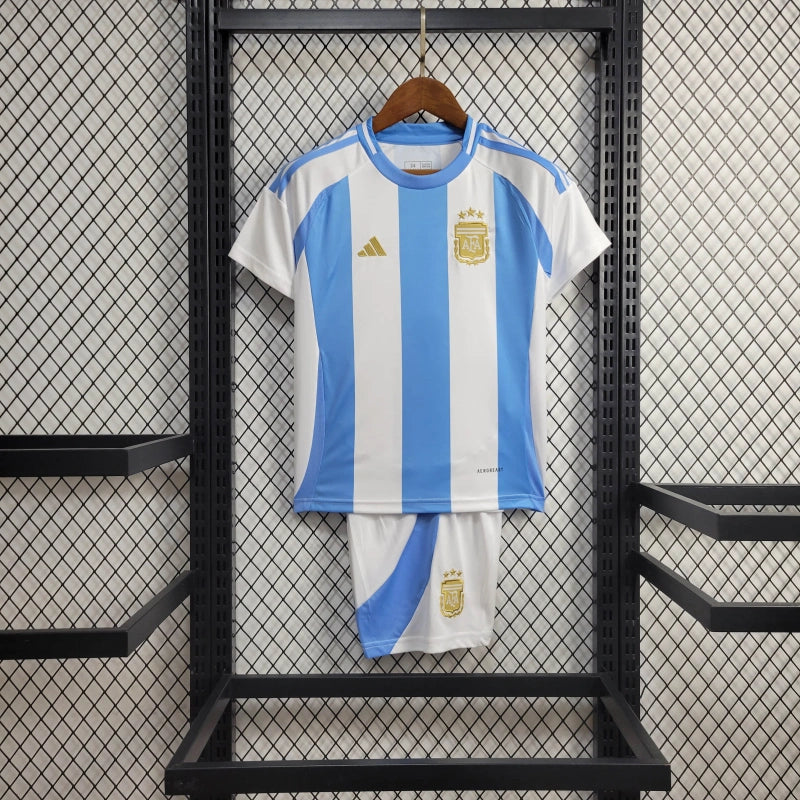 Kit Infantil Argentina Titular 24/25 - Lançamento
