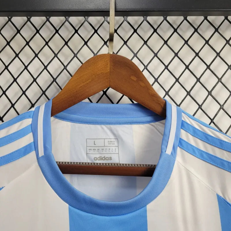 Camisa Argentina Home 24/25 Copa América - Adidas Manga comprida - Lançamento