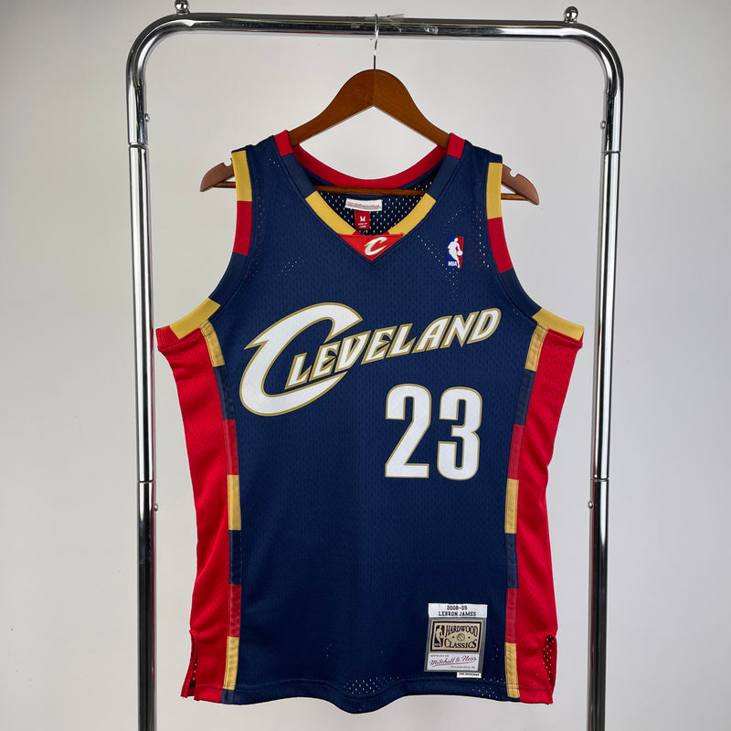 Regata NBA Cleveland Cavaliers 08/09 - Lebron James 23 Hardwood - Mitchell & Ness