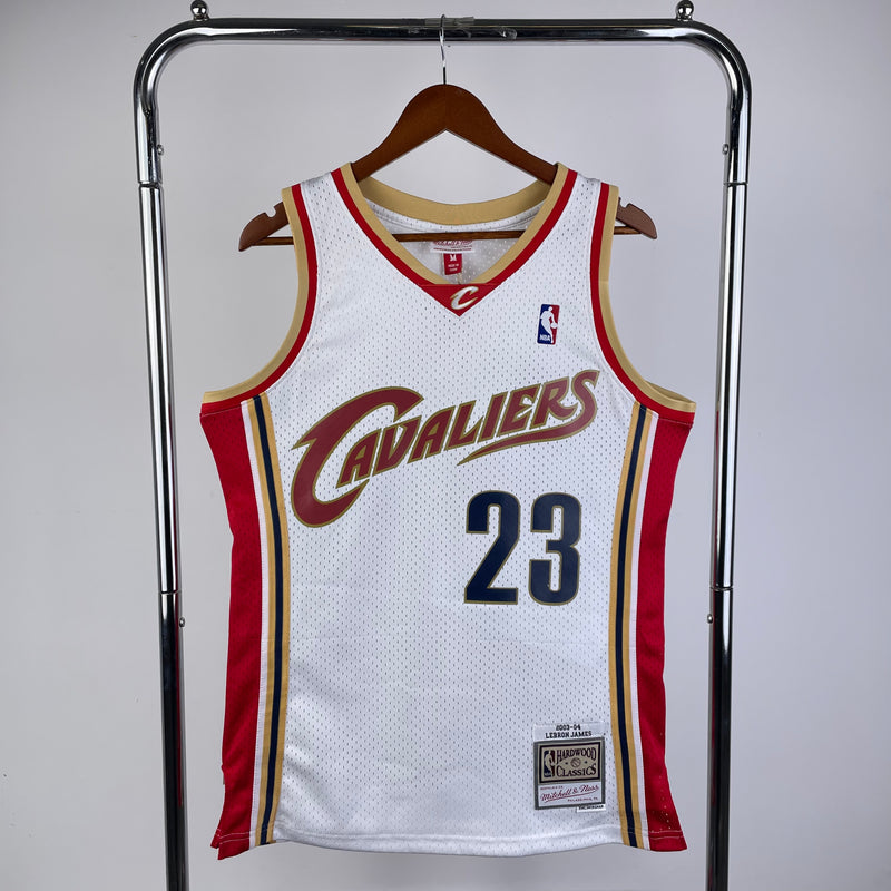 Regata NBA Cleveland Cavaliers 03/04 - Lebron James 23 Hardwood - Mitchell & Ness