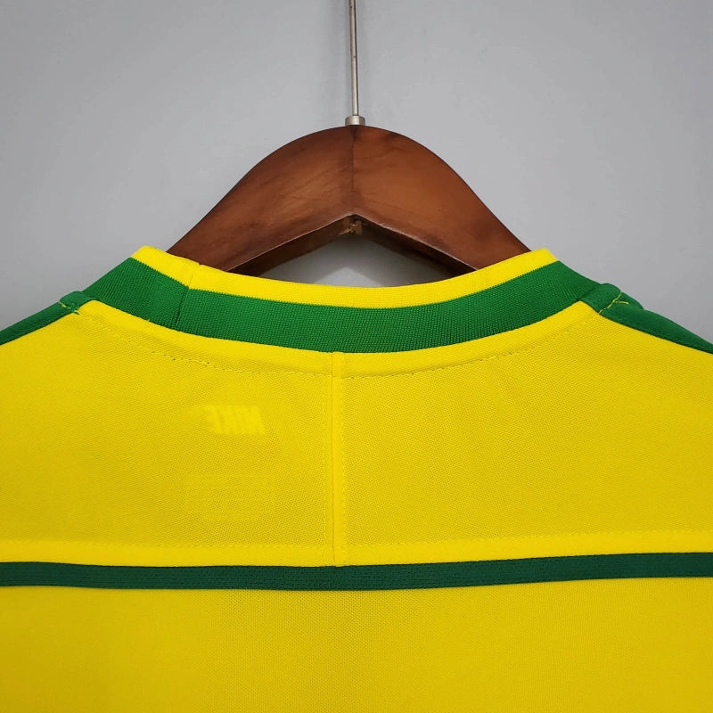 Camisa Brasil Home 1998 - Versão Retro