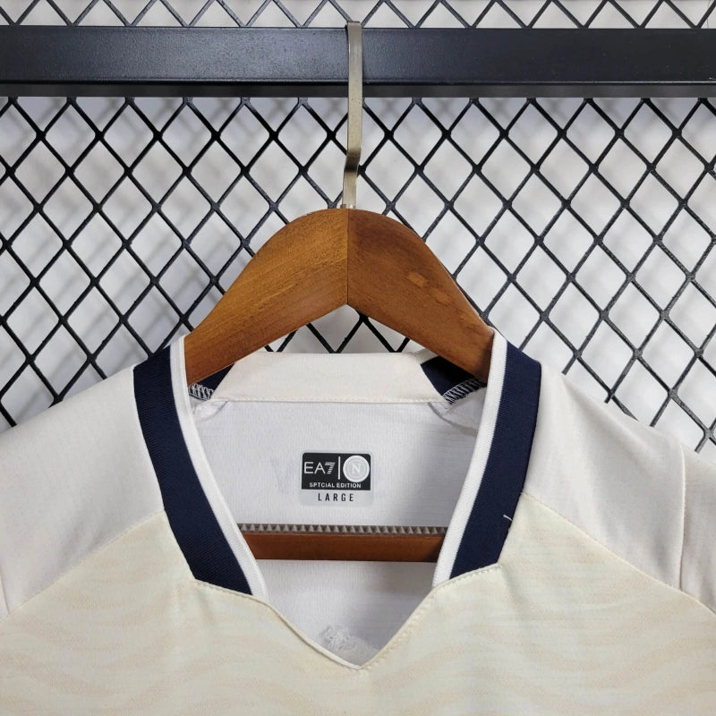 Camisa Napoli Everywhere 24/25 -  EA7 Torcedor Masculina - Lançamento