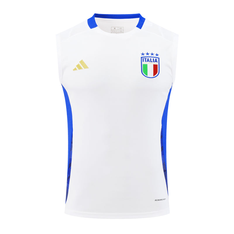 Regata Itália Treino Euro 24/25 - Adidas Torcedor Masculina - Lançamento