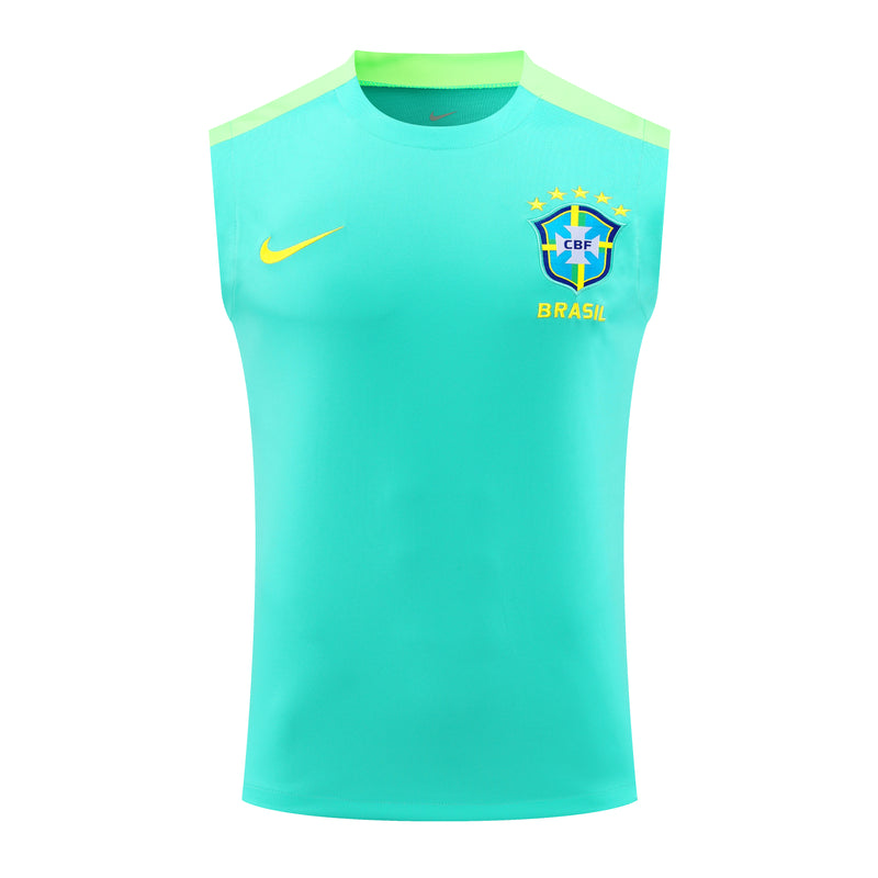 Regata Brasil Treino Copa América 24/25 - Nike Torcedor Masculina - Lançamento