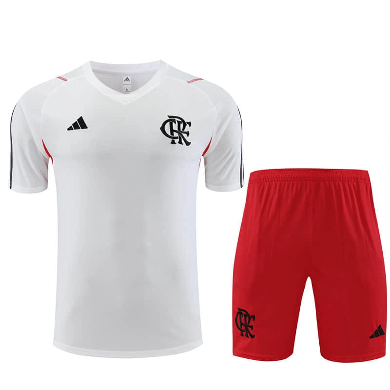 Conjunto de Treino Flamengo 23/24 - Offwhite