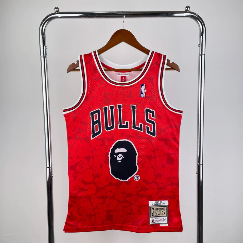 Regata NBA Chicago Bulls BAPE×M&N - Hardwood Classics