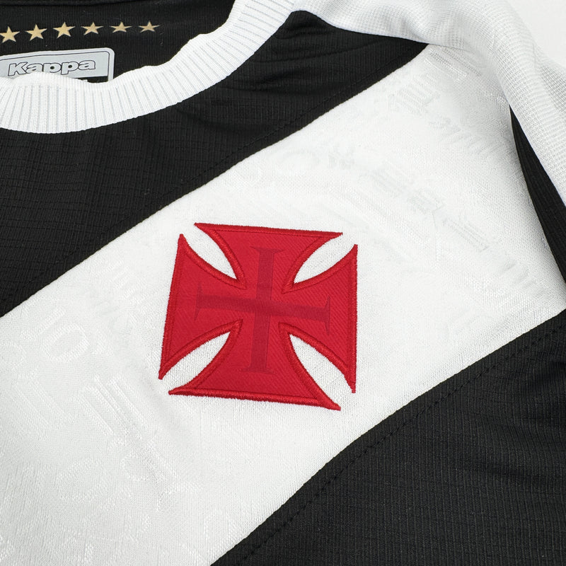 Camisa Vasco Home 24/25 - Kappa Feminina - Lançamento