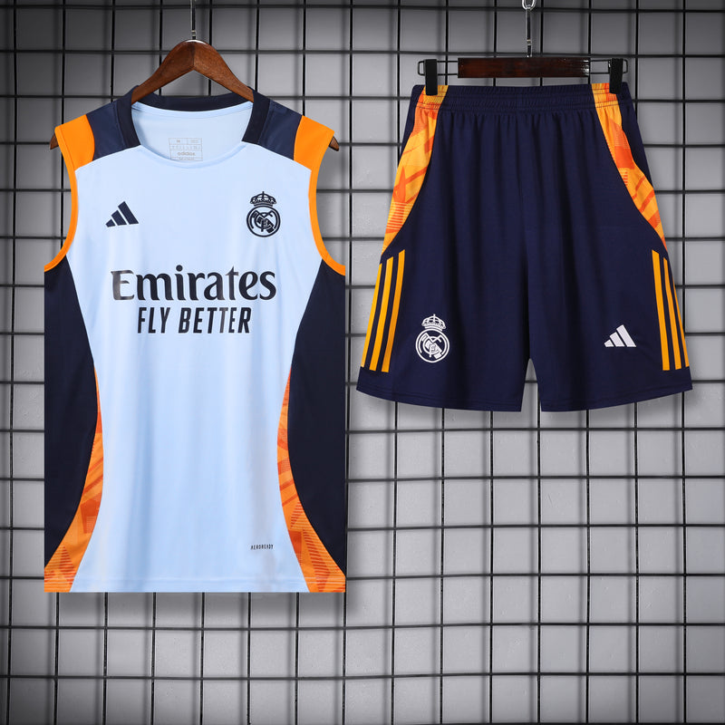 Kit Regata Real Madrid Treino 24/25 - Lançamento
