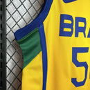 Regata NBA Brasil Olimpíadas 2024 Amarelo - Nike