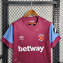 Camisa West Ham Home 23/24 - Umbro Torcedor