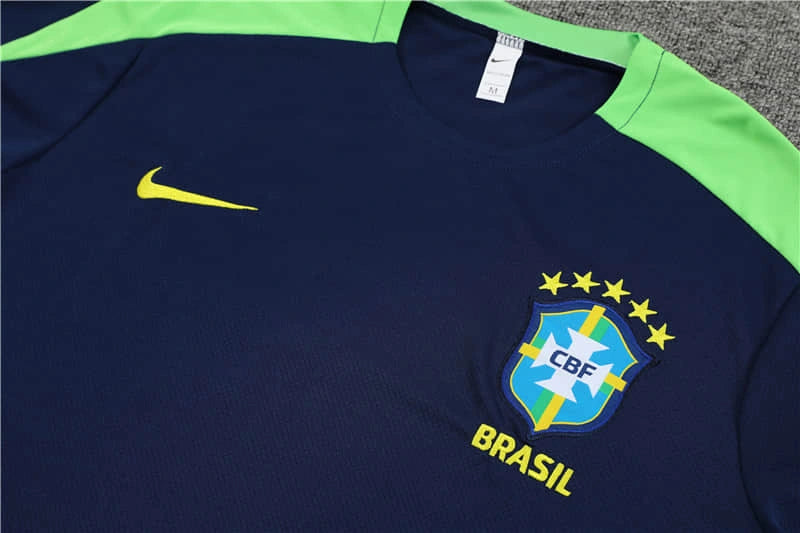 Conjunto de Treino Brasil 24/25 Copa América - Azul Marinho - Lançamento