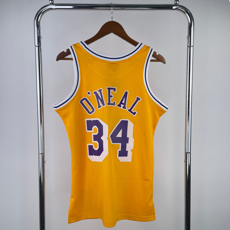 Regata NBA Lakers 96/97 - Gold Hardwood - M&Ness
