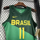 Regata NBA Brasil Olimpíadas 2024 Verde - Nike