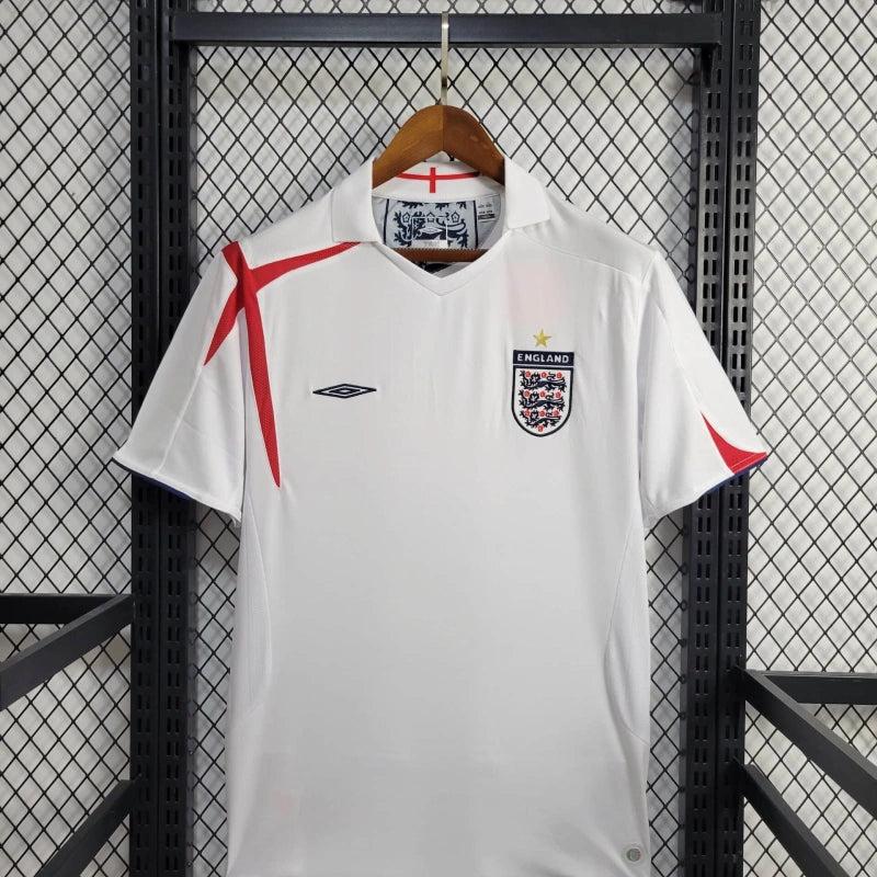 Camisa Inglaterra Titular 2005 - Versão Retro