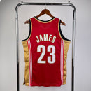 Regata NBA Cleveland Cavaliers 03/04 - Lebron James 23 Red Hardwood - Mitchell & Ness
