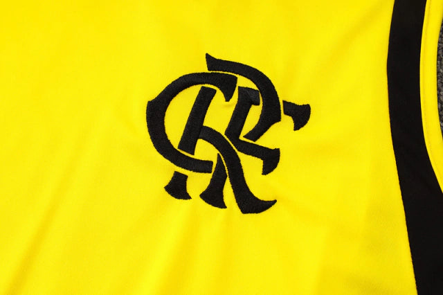 Kit Regata Flamengo Treino 24/25 Amarelo - Lançamento