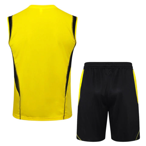 Kit Regata Flamengo Treino 24/25 Amarelo - Lançamento