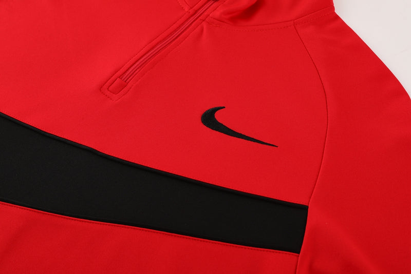 Conjunto de Treino Nike Dri-Fit Swoosh 24/25 - Vermelho - Lançamento