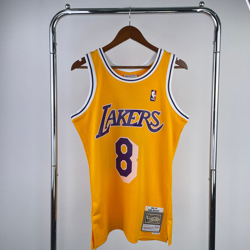 Regata NBA Lakers 96/97 - Gold Hardwood - M&Ness