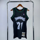Regata NBA Timberwolves Black 97/98 - GARNETT 21 - Mitchell & Ness