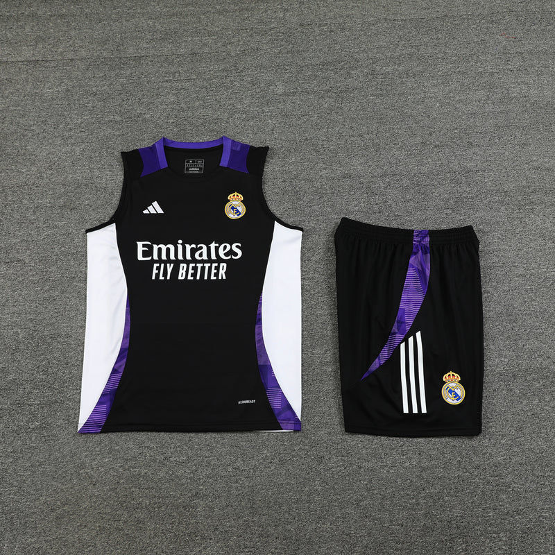 Kit Regata Real Madrid Treino 24/25 - Lançamento