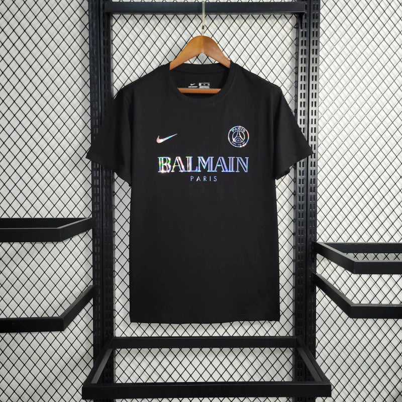 Camisa PSG All Black "Reflective" 24/25 - Nike Torcedor Masculina - Lançamento