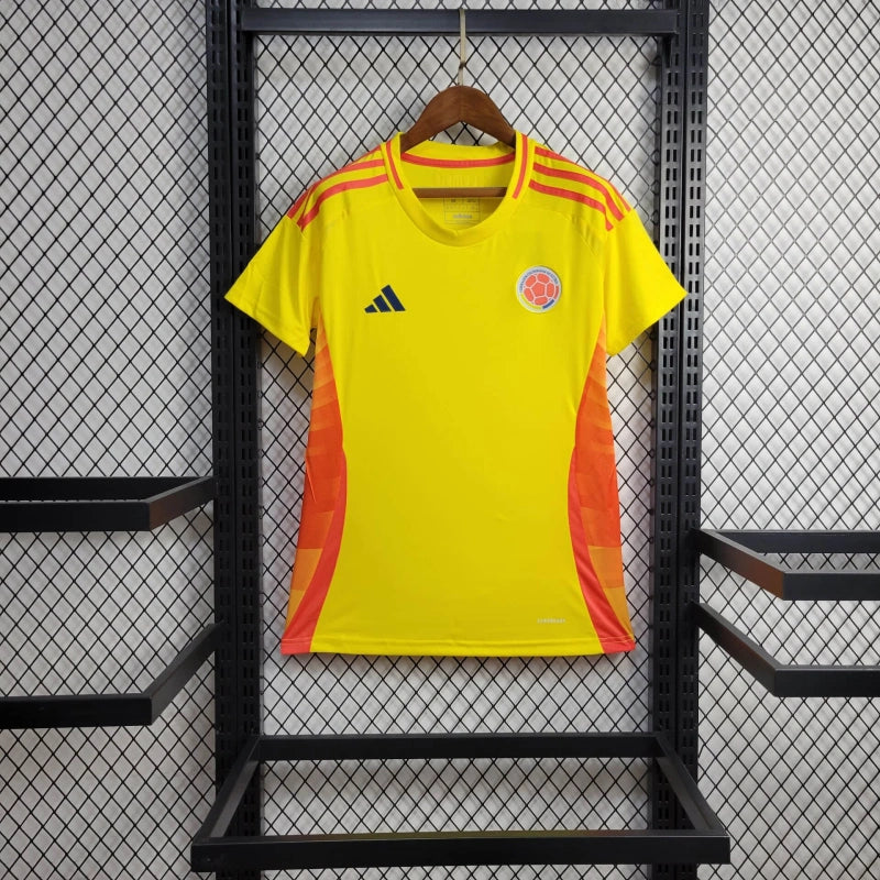 Camisa Colombia Home 24/25 Copa América - Adidas Feminina - Lançamento