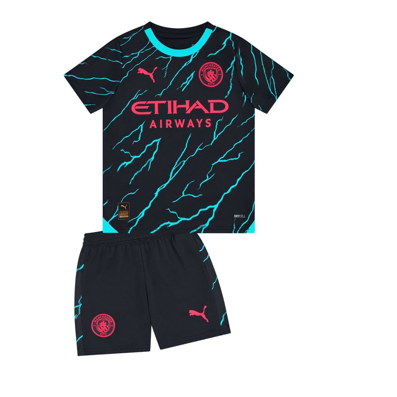 Kit Infantil Manchester City Third 23/24