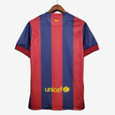 Camisa Barcelona Home 14/15 + Patchs - Retro