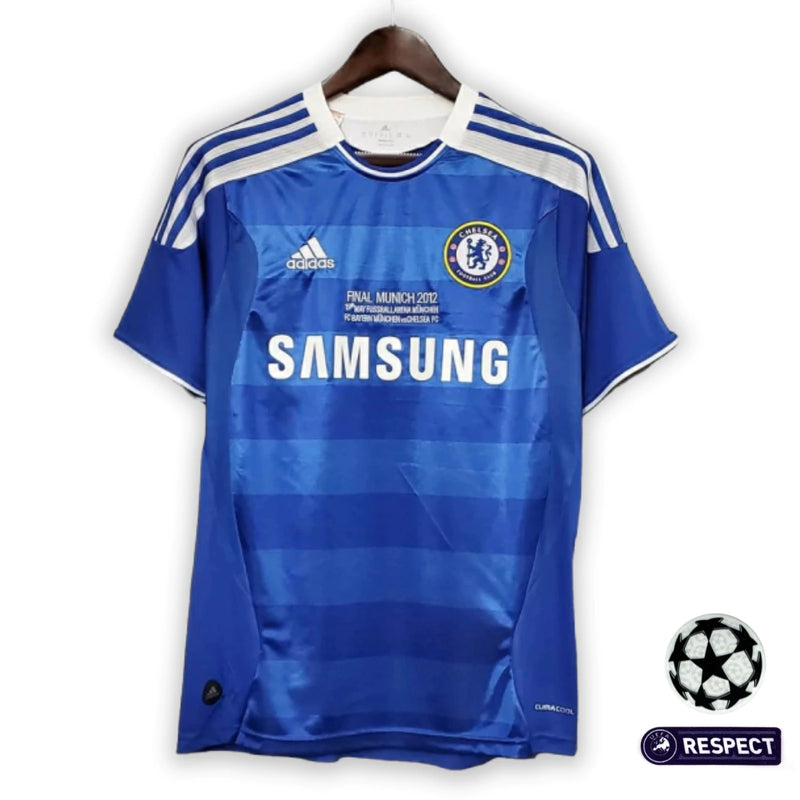 Camisa Chelsea Home 11/12 + Patchs - Retro