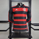 Camisa Flamengo Home 24/25 - Adidas Masculina - Jogador Manga Comprida - Lançamento