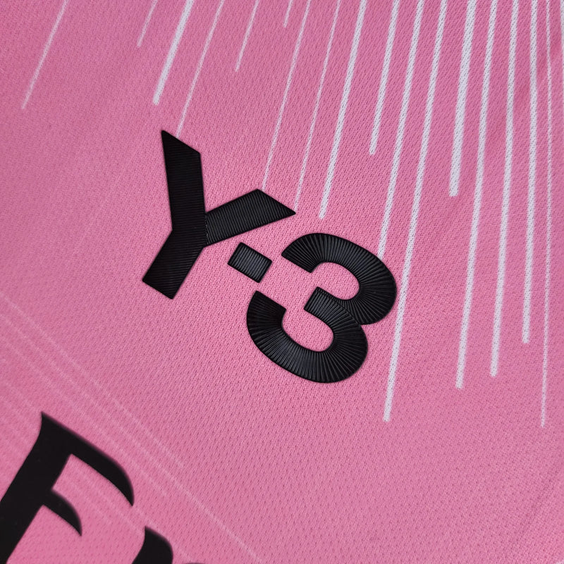 Camisa Real Madrid Y3 Rosa 22/23 - Adidas Feminina