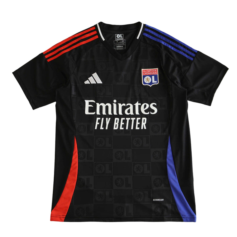 Camisa Lyon Away 24/25 - Adidas Torcedor Masculina - Lançamento