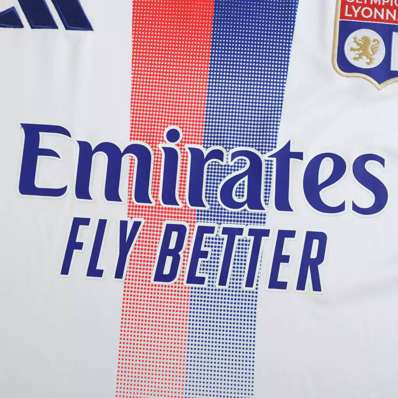 Camisa Lyon Home 24/25 - Adidas Torcedor Masculina - Lançamento