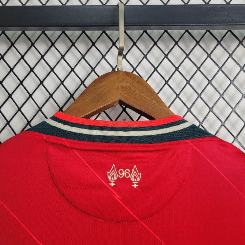 Camisa Liverpool Home 21/22 - Nike Torcedor Masculina - Lançamento