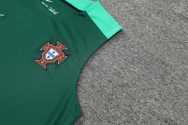 Kit Regata Portugal Treino 24/25 Verde - Lançamento