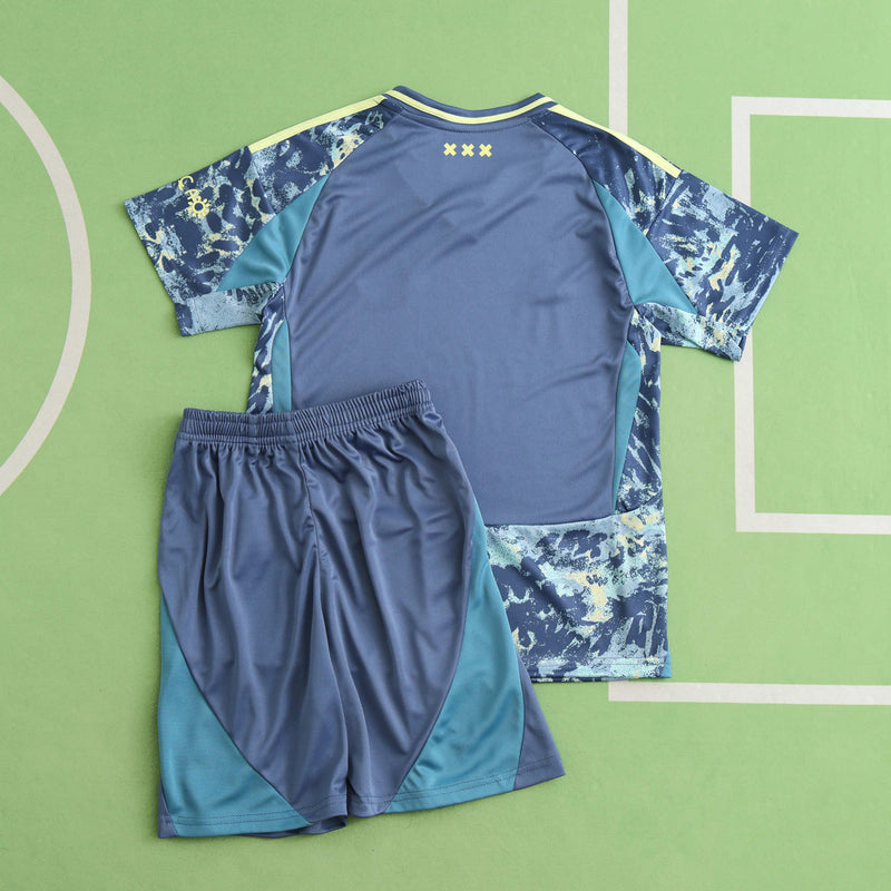 Kit Infantil Ajax Away 24/25 - Lançamento
