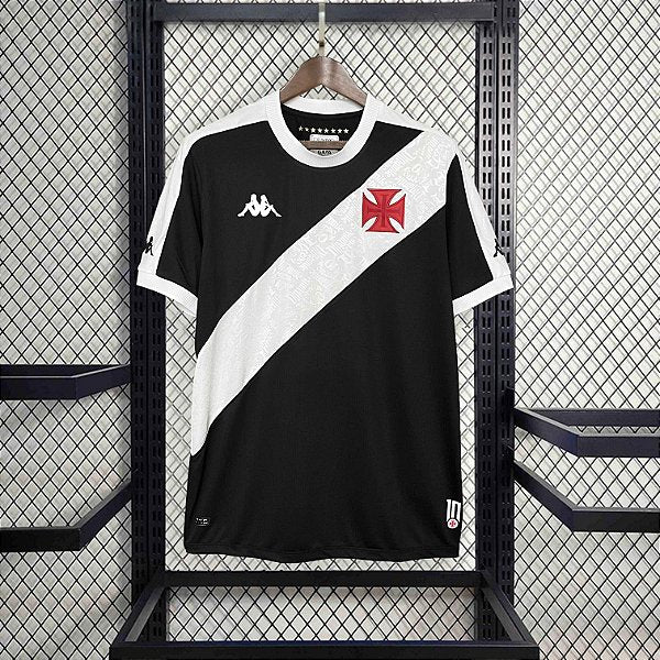 Camisa Vasco Home 24/25 - Kappa Torcedor Masculino - Lançamento