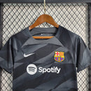 Kit Infantil Barcelona Goleiro 23/24 - Preto