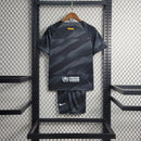 Kit Infantil Barcelona Goleiro 23/24 - Preto
