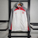 Jaqueta Corta Vento Barcelona 2023/24 - Cinza/Branco