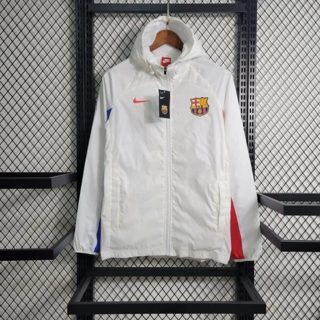 Jaqueta Corta Vento Barcelona 2023/24 - Branco