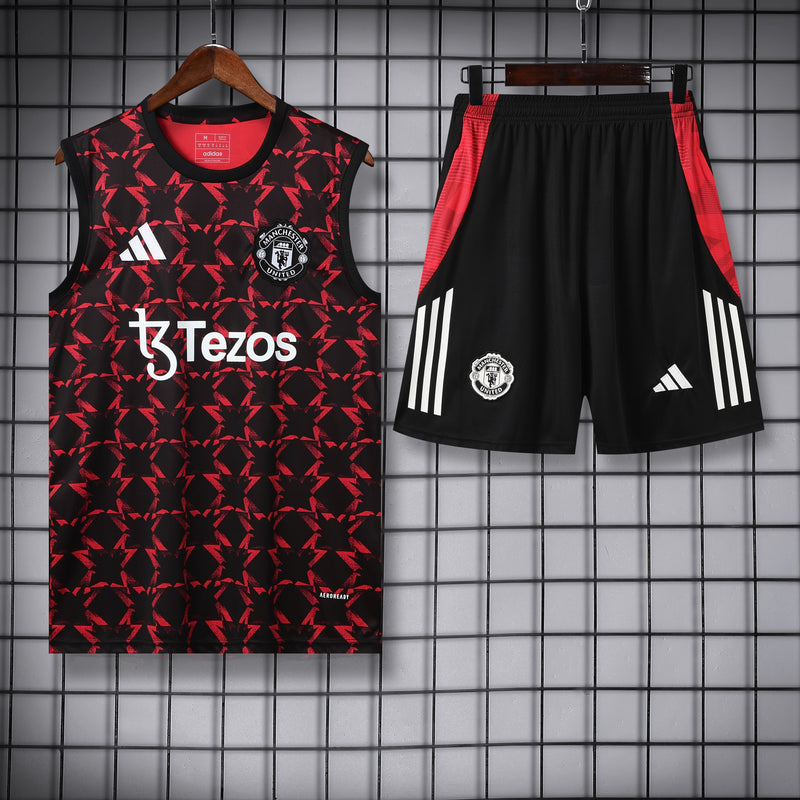 Kit Regata Manchester United Treino 25/26 - Lançamento