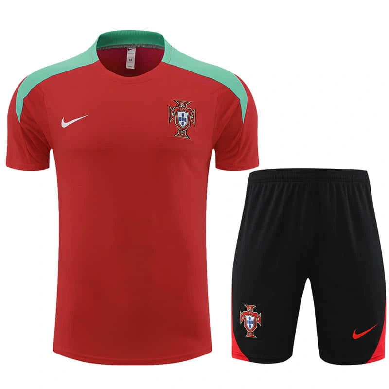 Conjunto de Treino Portugal 24/25 - Vermelho - Lançamento