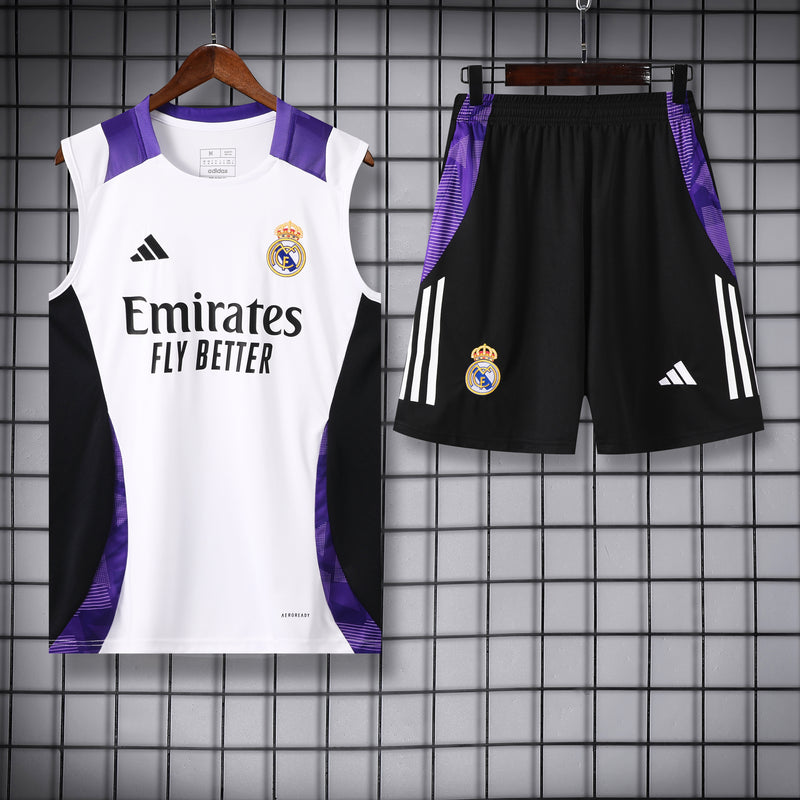 Kit Regata Real Madrid Treino 24/25 - Lançamento