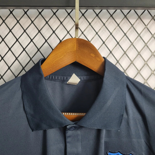 Camisa Barcelona Viagem 23/24 - Polo Nike Masculina - Lançamento