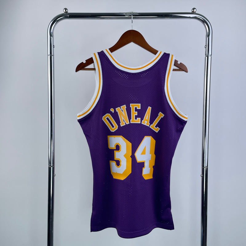 Regata NBA Lakers Classics Jersey - Purple Hardwood - Mitchell & Ness