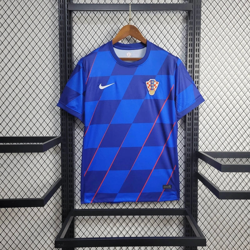 Camisa Croácia Away 24/25 Euro - Nike Torcedor Masculina - Lançamento